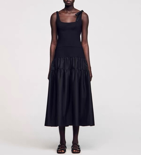 sandro fit and flare dress Fiby Dress