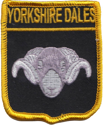 Yorkshire Dales Nationalpark gestickter Aufnäher 