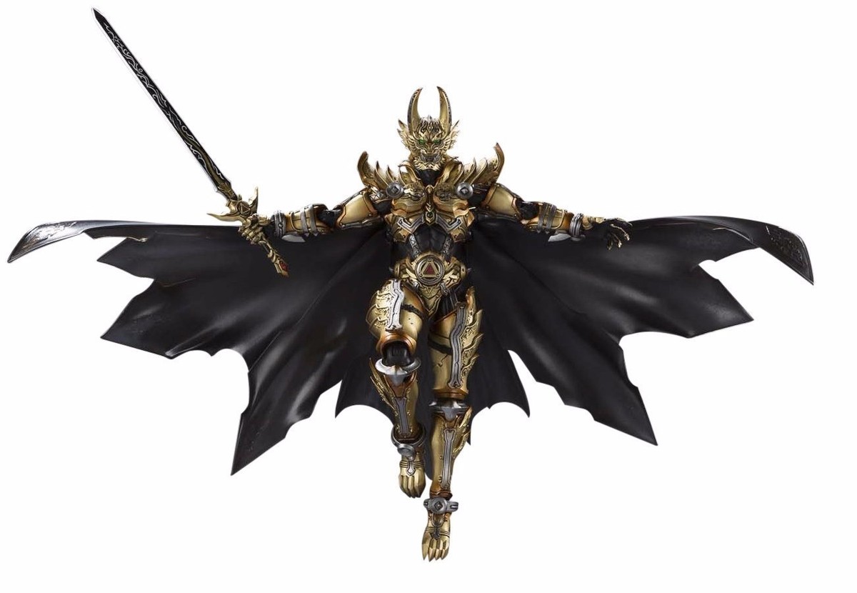 J*K様 BANDAI GARO ゴールド アクションフィギュア Makai Kadou GOLDEN KNIGHT GARO KOUGA SAEJIMA Action Figure