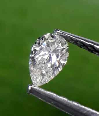 #ad GRA Certified Loose Moissanite Pear Shape Stones D VVS1 All Sizes USA Stock $203.58