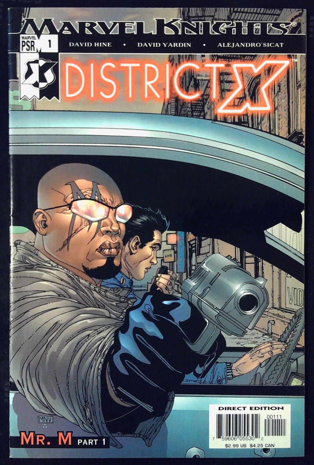 DISTRICT X (2004) #1 - Back Issue