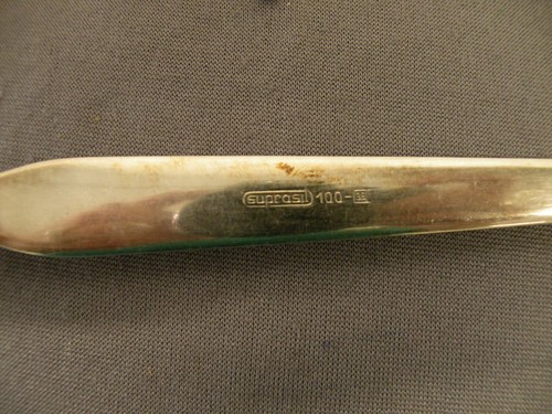 Speisebesteck , versilbert, suprasil, 100-er Auflage, 6 Vorlegeteile, für 12 P. - Bild 9 von 9