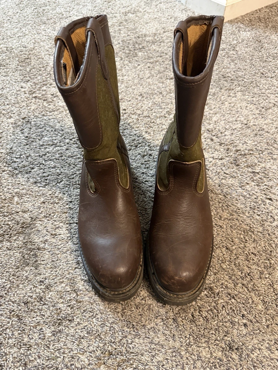 RARE? Hoffman\'s Sympatex Steel Toe Tall Logger Boots 10.5 E Men\'s Brown Leather Hoffman | Shoes | Rare Hoffmans Sympatex Steel Toe Tall  main image 3