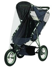 Jolly Jumper Single Jogging Stroller Weathershield 1 Count Pack of 1 , Black