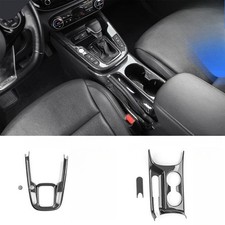 For 2020-2025 Kia Soul Carbon Fiber Abs Shift Panel Covercup Frame Cover Trim Z