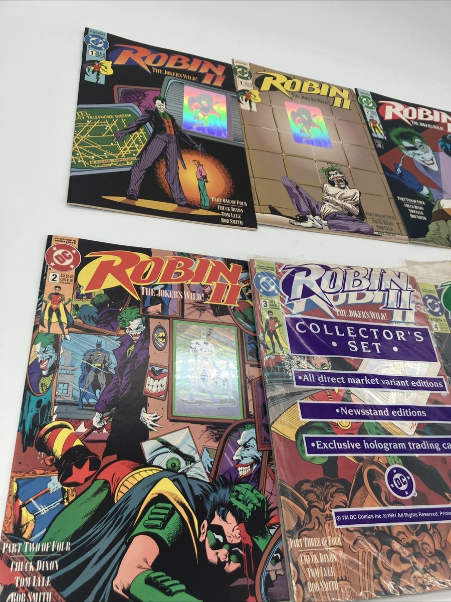 Robin II The Joker's Wild #1-4 3/4 Collector Set DC Comics 1991