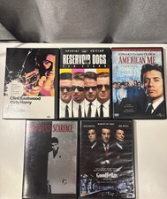 Crime/Mob Movie DVD Lot of 5 Used Movies See Pictures for Titles *Great Picks!*