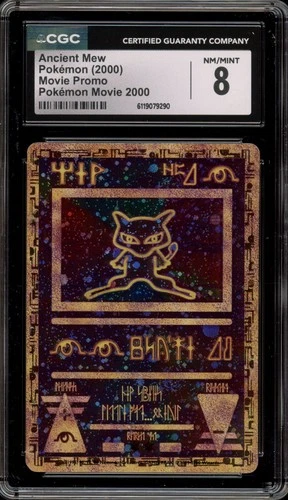 Pokemon Ancient Mew Movie 2000 Promo CGC 8