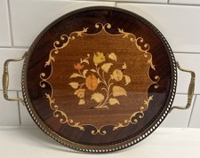 Vintage Italian Marquetry Tray