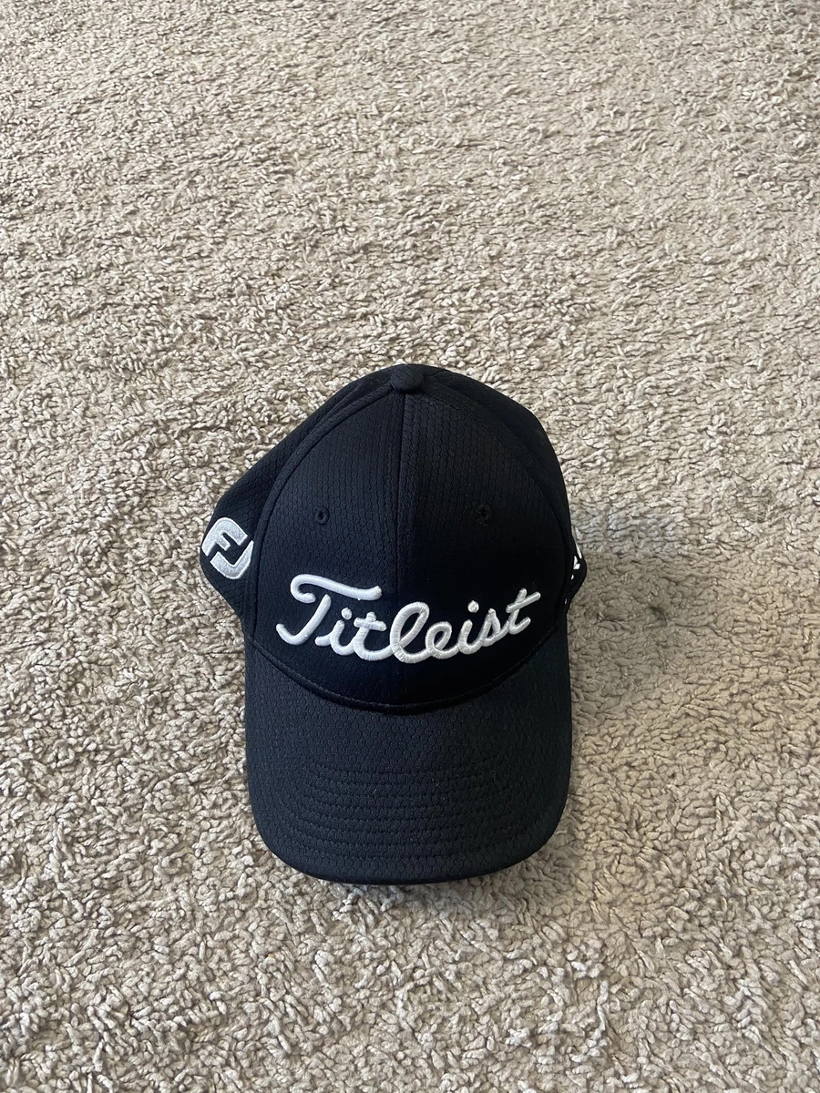 Titleist Pro V1 FJ FootJoy A-Flex Stretch Blue Golf Hat Mens Size L