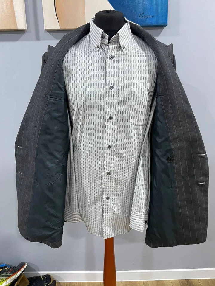 John N Kent (Kent & Haste) Savile Row Bespoke Double Breasted Men's Wool Suit - Image 4 of 4