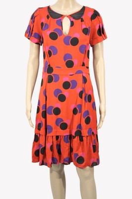 Marc Jacobs Damen Kleid Gr. 34 (US 4) Mehrfarbig Shiftkleid  Sommerkleid