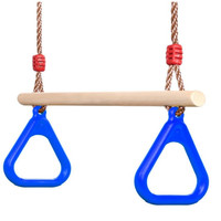 Pellor Kinder Trapeze Schaukel Mit Kunststoff Ringen 160 Kg Belastbar