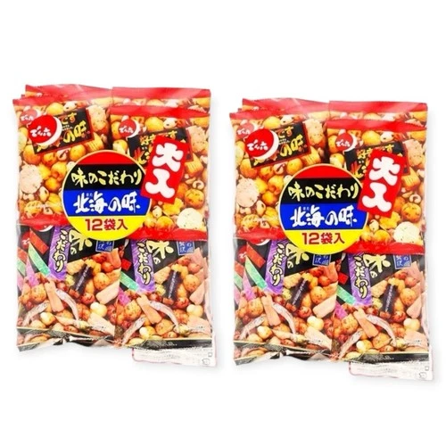 Denroku Oiri Pair Pack Aji no Kodawari & Hokkai no Aji ［2pcs］ Assortment - product listing photo