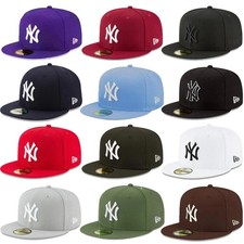 New York Yankees Basic 59fifty Fitted Hat NY Baseball Era Men's Cap MLB Stitched
