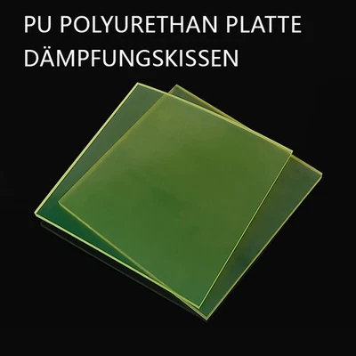 Polyurethan Platte Dämpfungskissen Stoßdämpferplatte 1mm bis 20mm Dicke PU - Bild 1 von 4