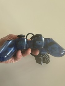 Sony PlayStation 2 PS2 Ocean Blue Clear Controller DualShock OEM SCPH-10010