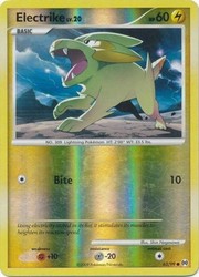Electrike 63/99 Reverse Holo Platinum Arceus