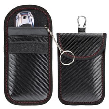 2 Pcs Faraday Bag for Car Keys, Car Accessories RFID Signal Blocking Pouch
