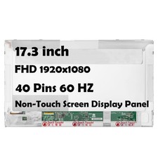 17.3" B173HW02 V1 FHD 1920x1080 40 Pins LED LCD Non-Touch Screen Display Panel