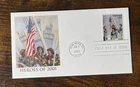 United States B2, FDC, New York City postmark, 9-11 Heros