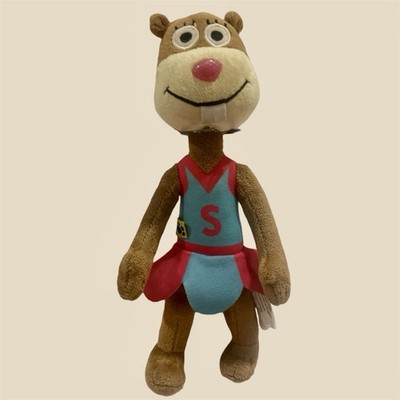 Build A Bear Sandy Cheeks Squirrel Smallfry 9'' Plush Spongebob Friend 2013 BABW