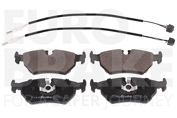 Eurobrake Bremsbelagsatz, Scheibenbremse Hinterachse U.A. FüR CitroËN, Fiat-image