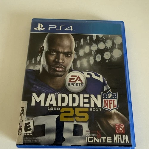 Madden NFL 25 (Sony PlayStation 4, 2013) Complete Box No Manual Tested Works