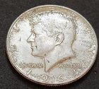 1964 Kennedy Half Dollar • 90% Silver • Circulated Example • X42