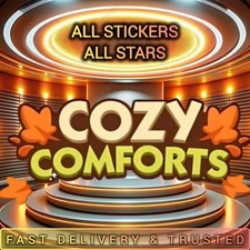COZY_COMFORTS_ALBUM_MONO_POLY_-z_GO_1_2_3_4__STARS STICKER VERY FAST DELIVERY !