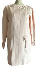 COURREGES PARIS VINTAGE PEACH dress Sz 0 (small)