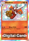 [DIGITAL Trade] Pokemon TCG Pocket Shiny Blaziken -Pulsing Aura Set-