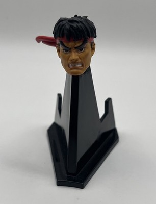 Street Fighter 2 Final Challenger Jada Toys Angry Face Head Fodder Ryu