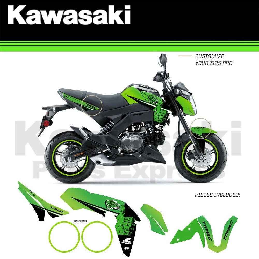 Kawasaki Motorcycle Parts for Kawasaki Z125 Pro for sale | eBay