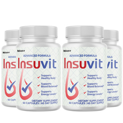 Insuvit- Blood Support- 4 Bottles- 240 Capsules