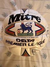 Premier League Champions Blackburn Rovers Signed Football. Acquired David Batty.