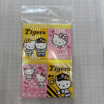 Hello Kitty Sanrio Hanshin Tigers Mini Memo Block 4 Bücher