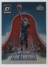 2017-18 Donruss Optic All Clear for Takeoff Red Prizm 52/99 Jamal Murray #5 17lu