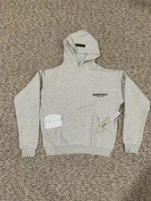 NEW - Fear of God Essentials Hoodie - Light Oatmeal SS22 XS - FREE SHIPPING