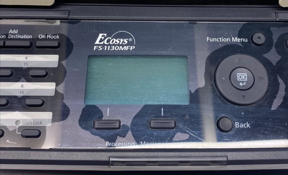 Kyocera FS-1130MFP A4 Mono Multifunction Laser Printer 1102MJ3NL0 - Image 2 of 4