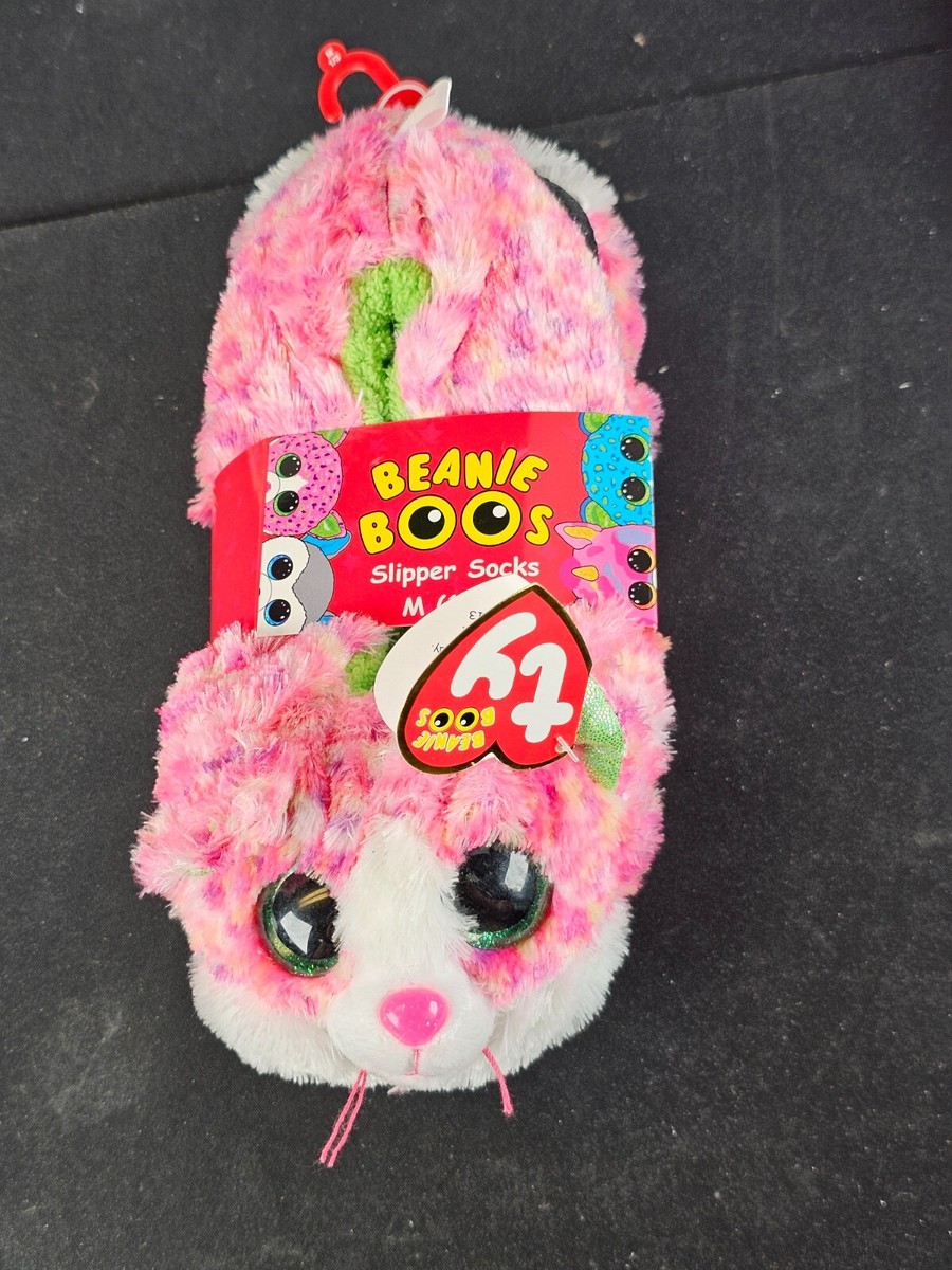 Ty Beanie Boos Slipper Socks Sophie the Cat Child Size Medium 1-3