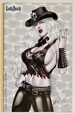 LADY DEATH #1 • BINGE BAR 500 • DAY EDITION • DAVID HARRIGAN VARIANT • LIMITED