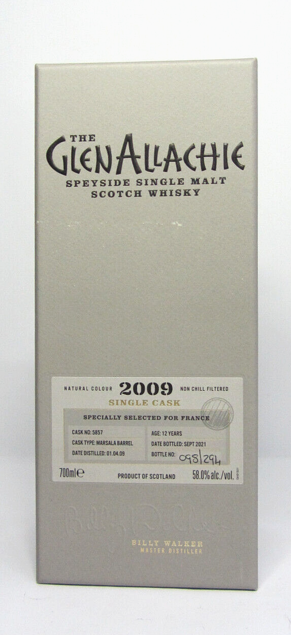 (184,29 €/L) 0,7L The GlenAllachie Speyside Single Malt Scotch Whisky | 2009