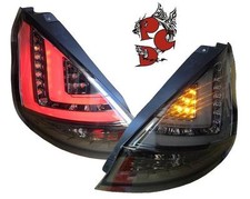 LED RÜCKLEUCHTEN FÜR FORD FIESTA MK7 JA8 08-12 SMOKE LIGHTBAR RÜCKLICHTER SATZ