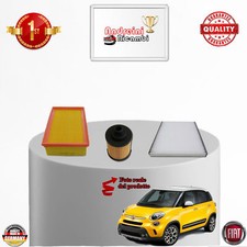 KIT TAGLIANDO 3 FILTRI FIAT 500 L 1.6 D MULTIJET 88KW 120CV DAL 2014 - >