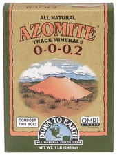 Down to Earth Azomite Powder 0-0-0.2 / 5 LB OMRI listed