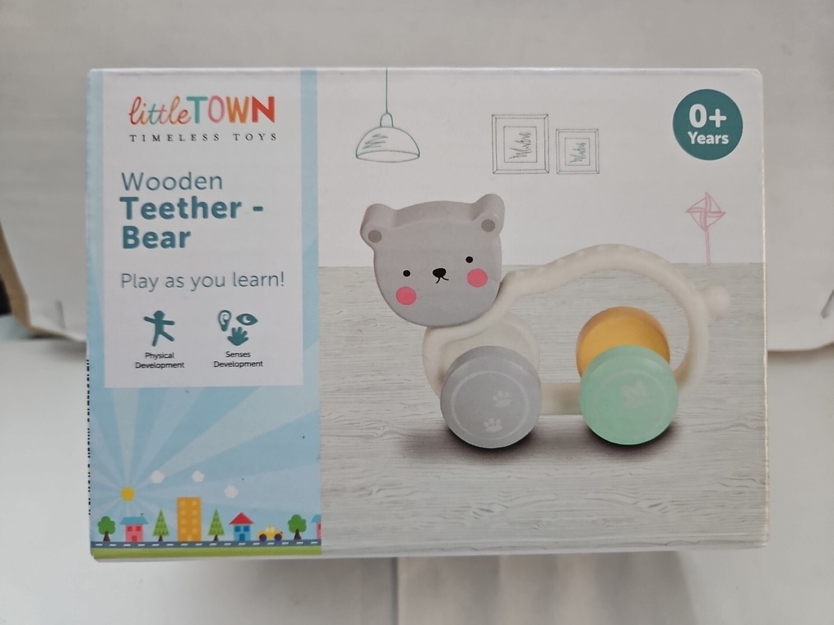 Little Town Aldi Bear Teether UK