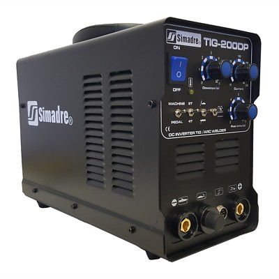 TIG MMA ARC PULSE SIMADRE TIG200DP 200A 110/220V DC WELDING MACHINE NEW