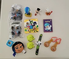 LOT of 13 McDonald's Meal Toys: Shrek Nebula Kung Fu Onward Astro Boy Chik Fil A