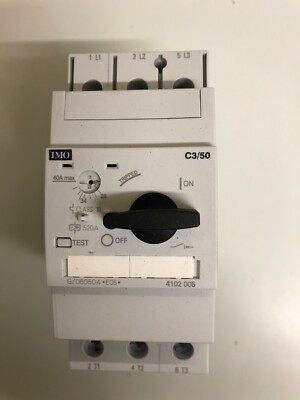 Imo C3/50-40 Thermischer magnetischer Motorschutzschalter 28-40A